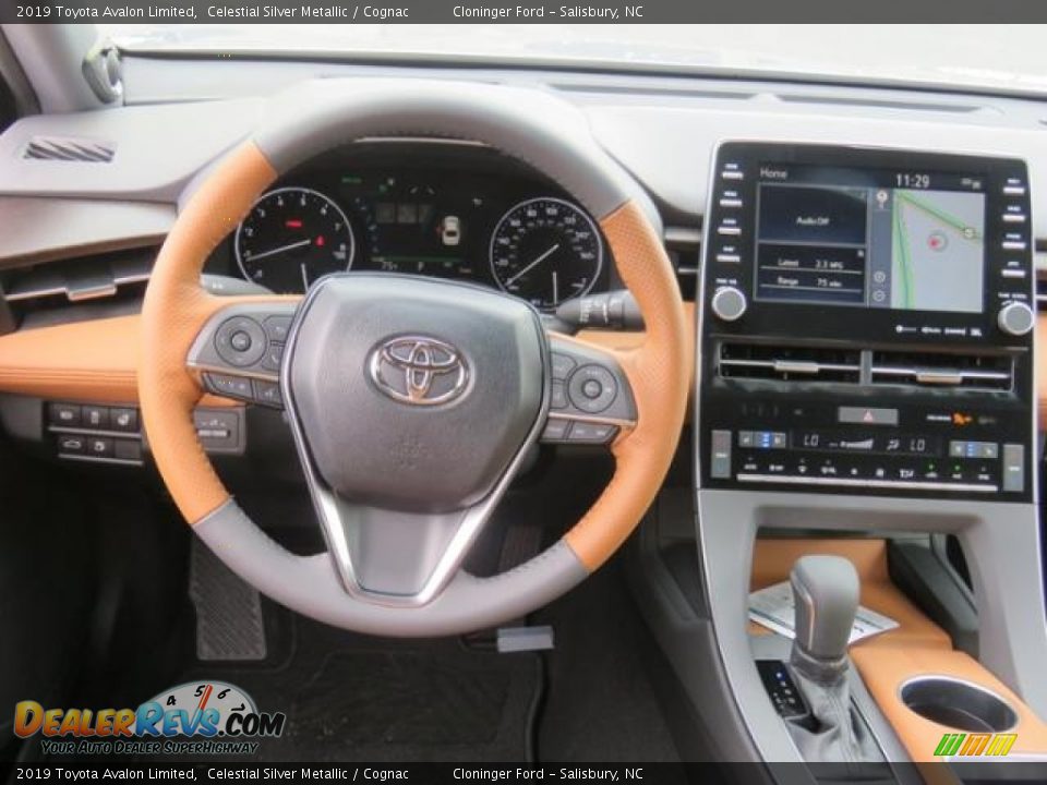 2019 Toyota Avalon Limited Celestial Silver Metallic / Cognac Photo #5