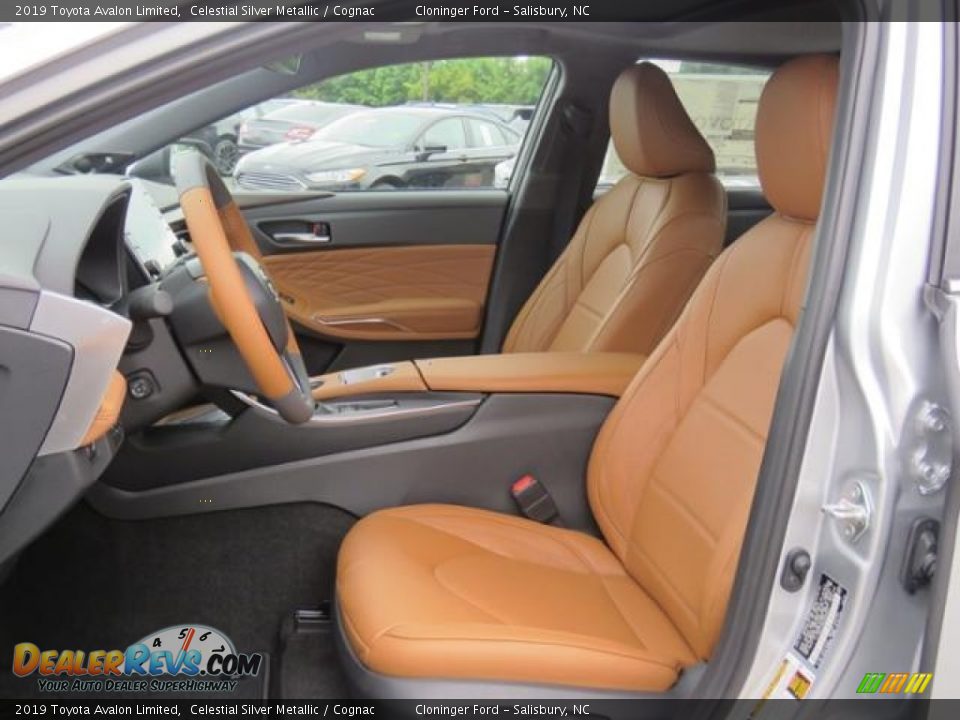 2019 Toyota Avalon Limited Celestial Silver Metallic / Cognac Photo #8