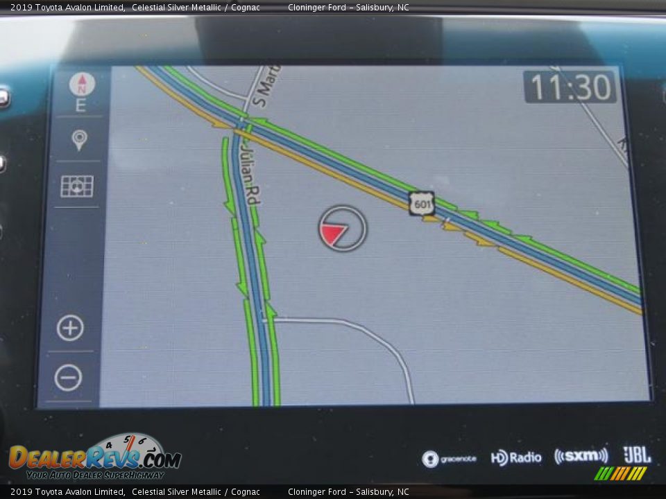 2019 Toyota Avalon Limited Celestial Silver Metallic / Cognac Photo #13