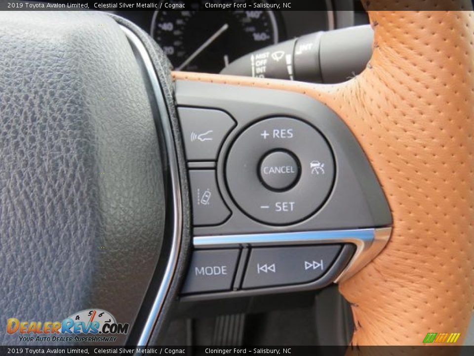 2019 Toyota Avalon Limited Celestial Silver Metallic / Cognac Photo #17