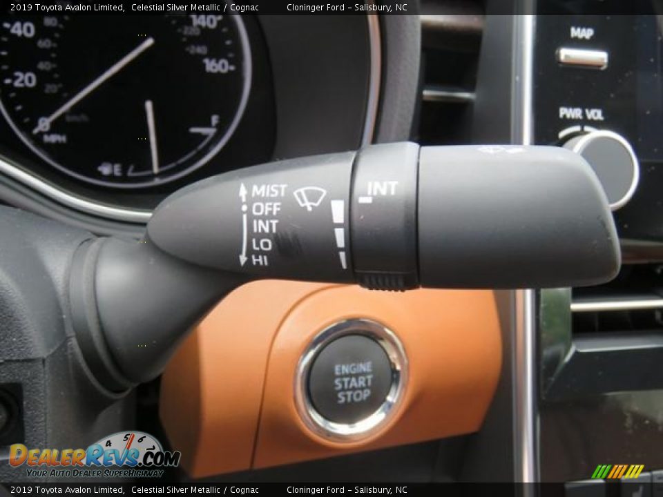 2019 Toyota Avalon Limited Celestial Silver Metallic / Cognac Photo #19