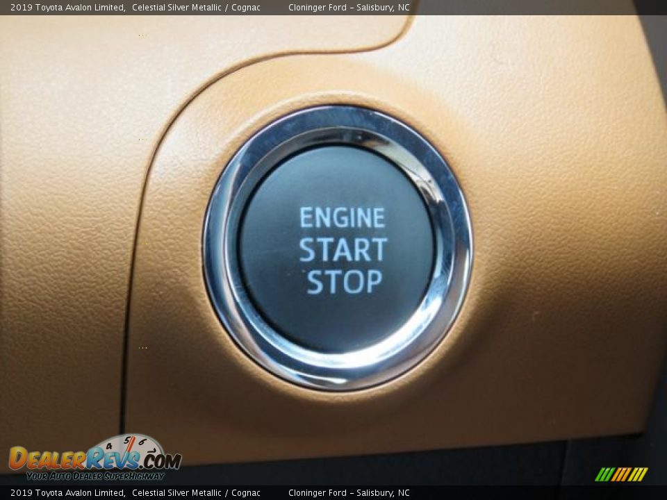 2019 Toyota Avalon Limited Celestial Silver Metallic / Cognac Photo #20