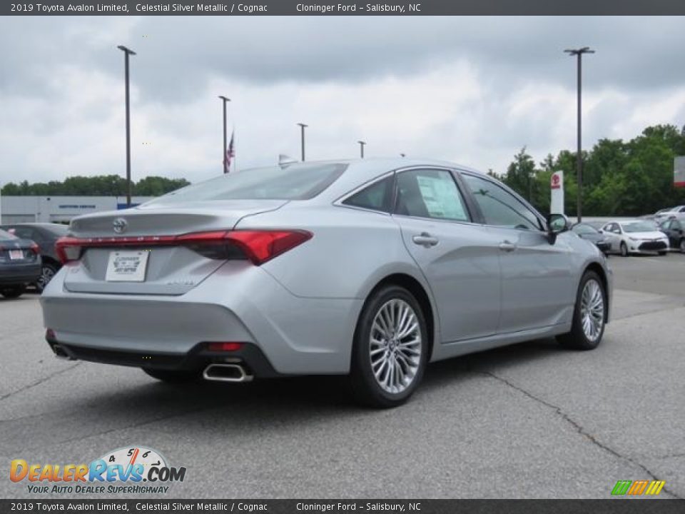 2019 Toyota Avalon Limited Celestial Silver Metallic / Cognac Photo #22