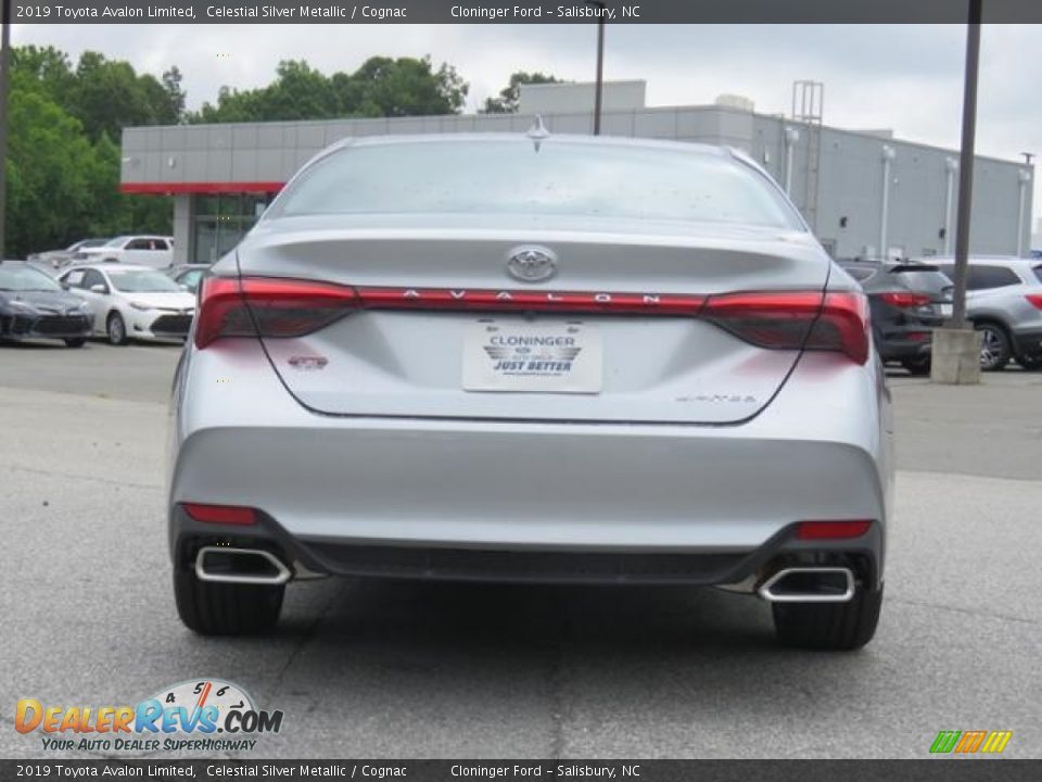 2019 Toyota Avalon Limited Celestial Silver Metallic / Cognac Photo #23