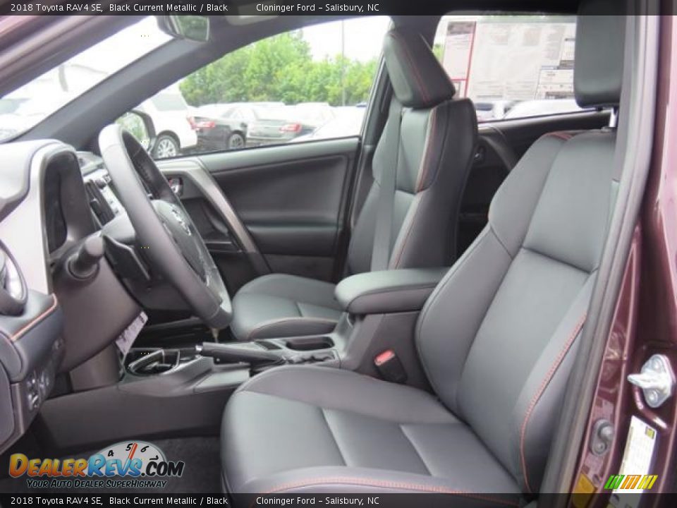 Front Seat of 2018 Toyota RAV4 SE Photo #7