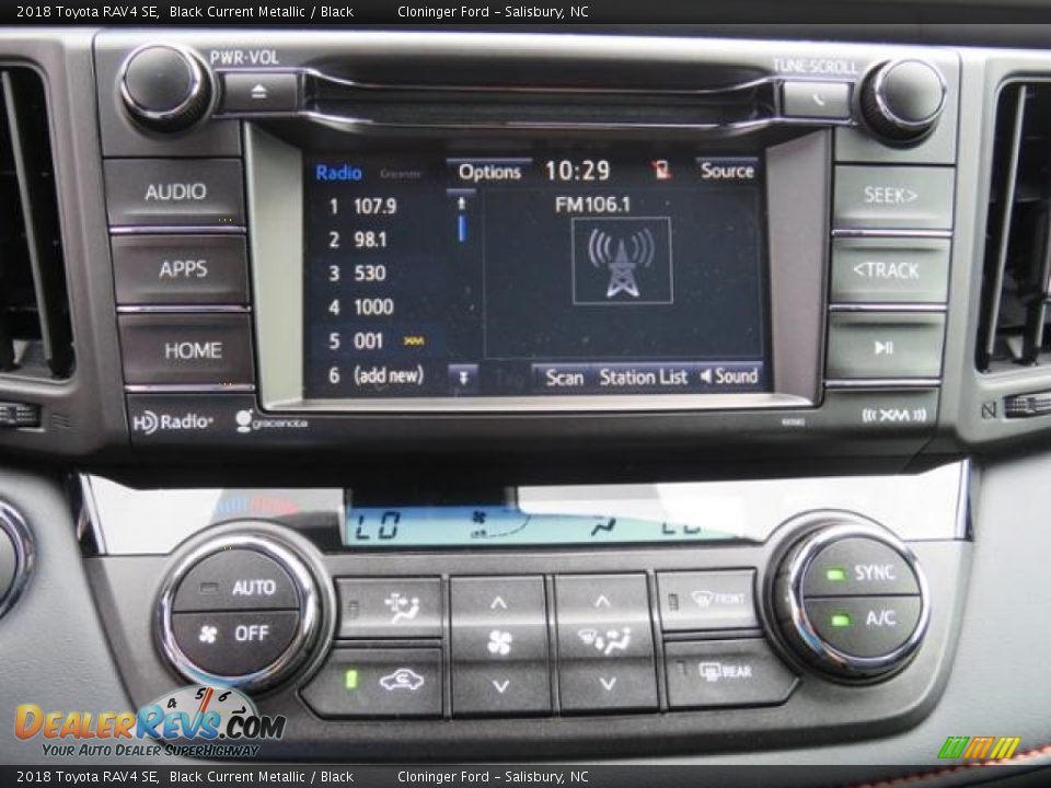 Controls of 2018 Toyota RAV4 SE Photo #11