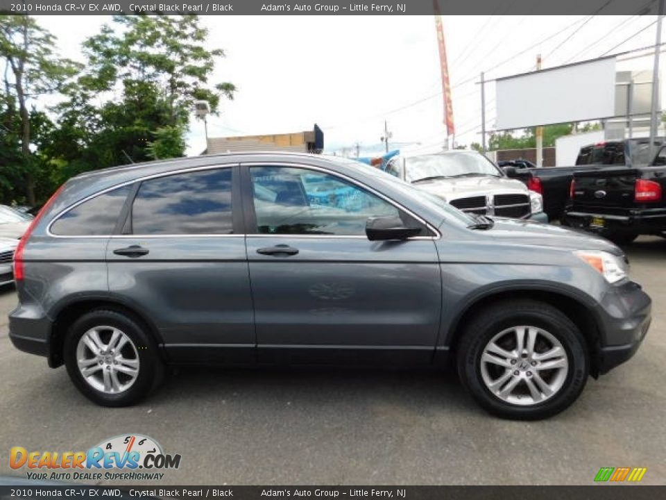 2010 Honda CR-V EX AWD Crystal Black Pearl / Black Photo #4