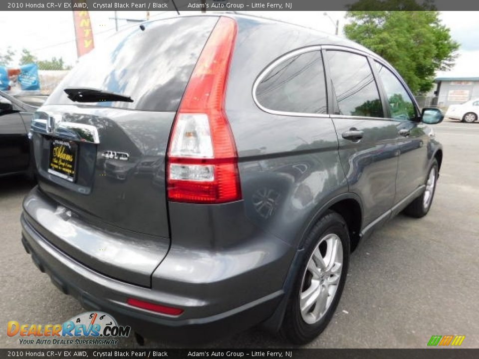 2010 Honda CR-V EX AWD Crystal Black Pearl / Black Photo #5