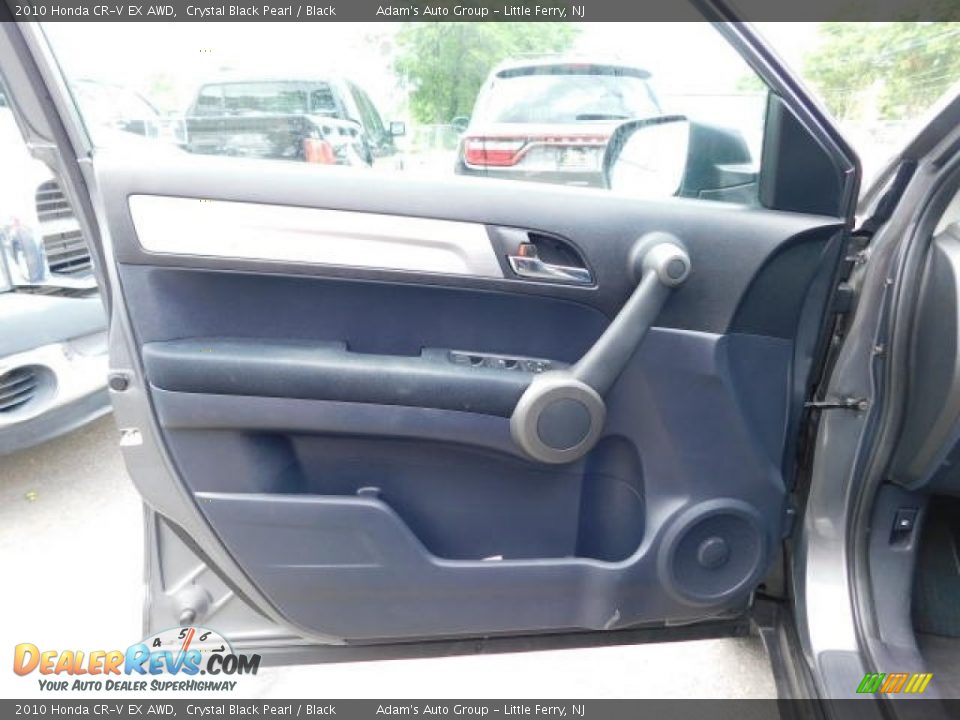 2010 Honda CR-V EX AWD Crystal Black Pearl / Black Photo #9