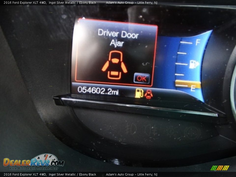 2016 Ford Explorer XLT 4WD Ingot Silver Metallic / Ebony Black Photo #13