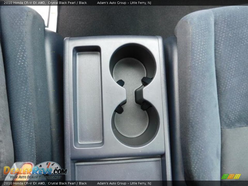 2010 Honda CR-V EX AWD Crystal Black Pearl / Black Photo #20