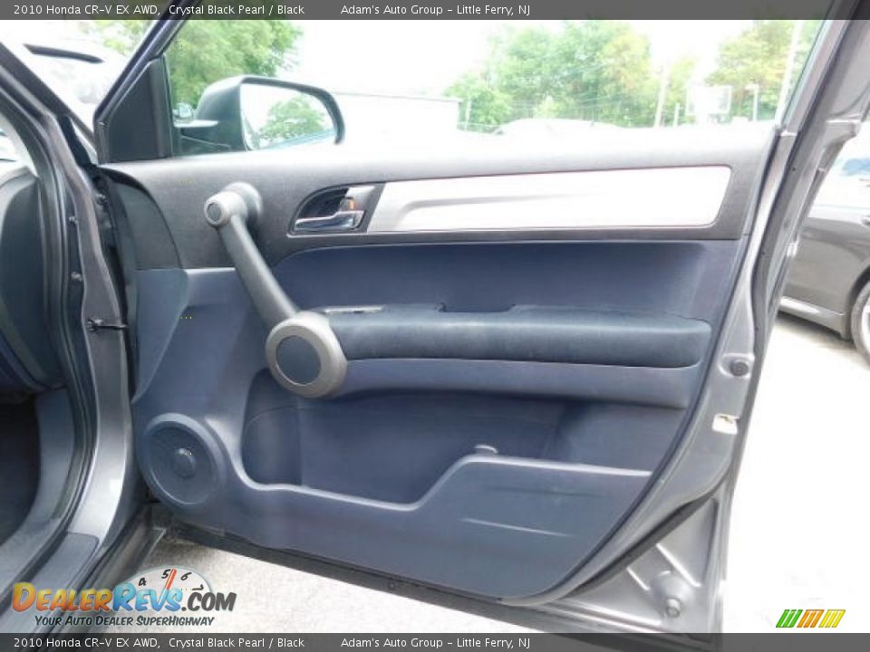 2010 Honda CR-V EX AWD Crystal Black Pearl / Black Photo #22