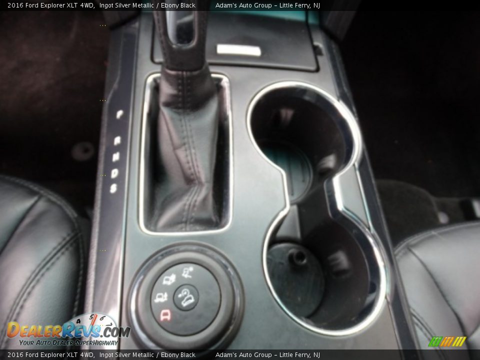 2016 Ford Explorer XLT 4WD Ingot Silver Metallic / Ebony Black Photo #17