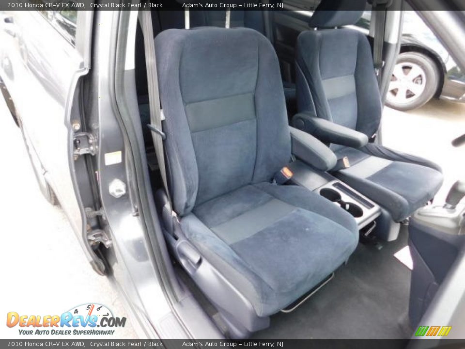 2010 Honda CR-V EX AWD Crystal Black Pearl / Black Photo #24