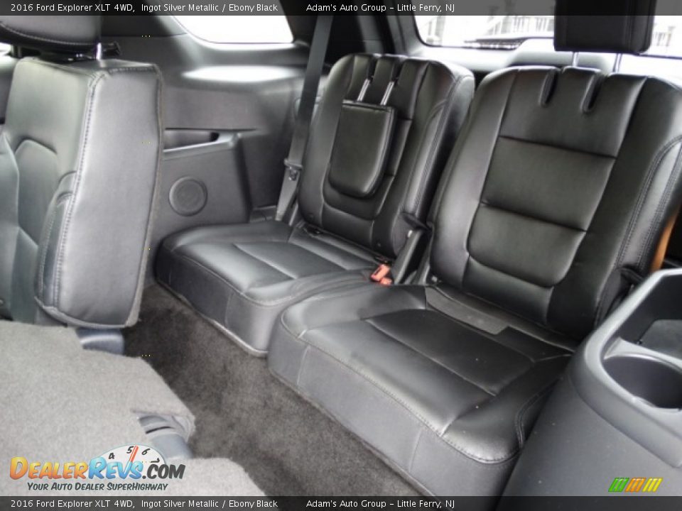 2016 Ford Explorer XLT 4WD Ingot Silver Metallic / Ebony Black Photo #22