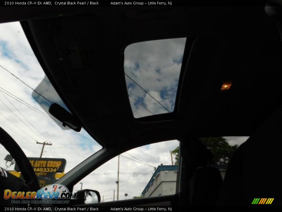 2010 Honda CR-V EX AWD Crystal Black Pearl / Black Photo #31