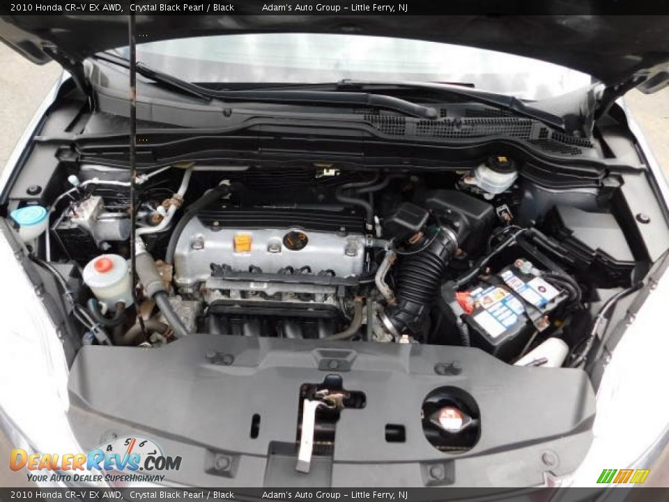 2010 Honda CR-V EX AWD Crystal Black Pearl / Black Photo #32