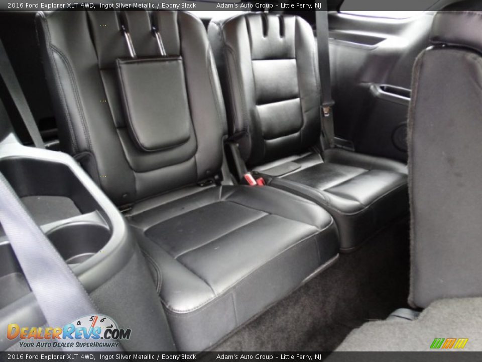 2016 Ford Explorer XLT 4WD Ingot Silver Metallic / Ebony Black Photo #29