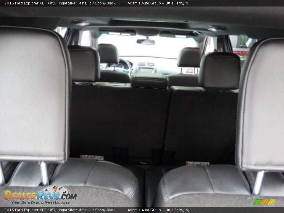 2016 Ford Explorer XLT 4WD Ingot Silver Metallic / Ebony Black Photo #30