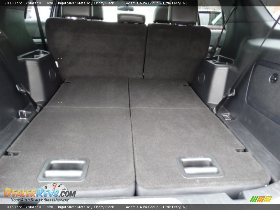 2016 Ford Explorer XLT 4WD Ingot Silver Metallic / Ebony Black Photo #32