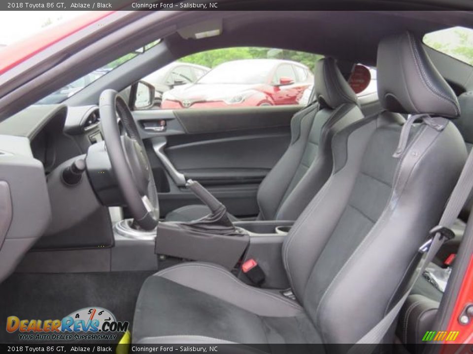 Black Interior - 2018 Toyota 86 GT Photo #7