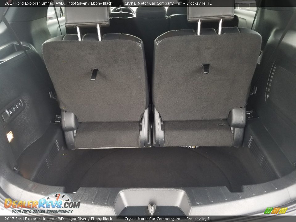 2017 Ford Explorer Limited 4WD Ingot Silver / Ebony Black Photo #20