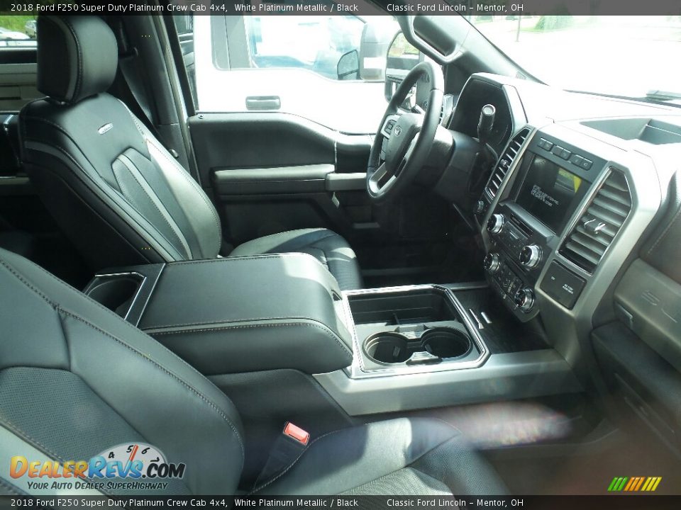 2018 Ford F250 Super Duty Platinum Crew Cab 4x4 White Platinum Metallic / Black Photo #5