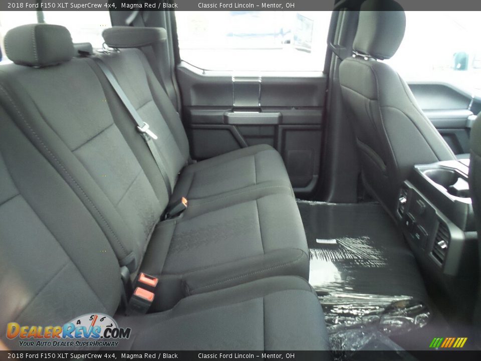2018 Ford F150 XLT SuperCrew 4x4 Magma Red / Black Photo #5