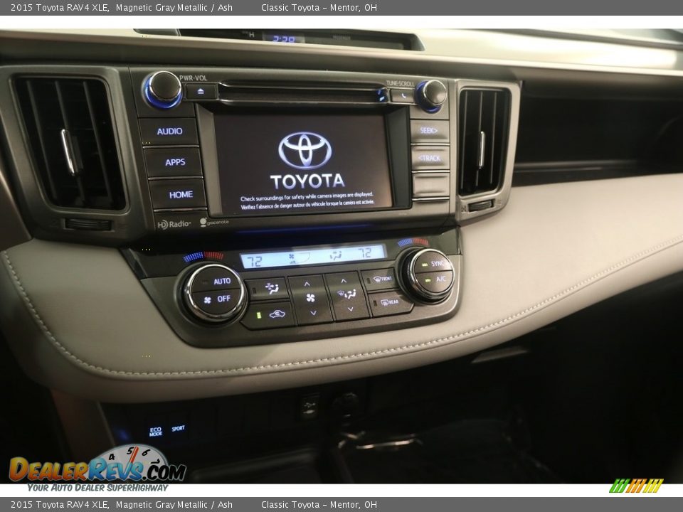 2015 Toyota RAV4 XLE Magnetic Gray Metallic / Ash Photo #8
