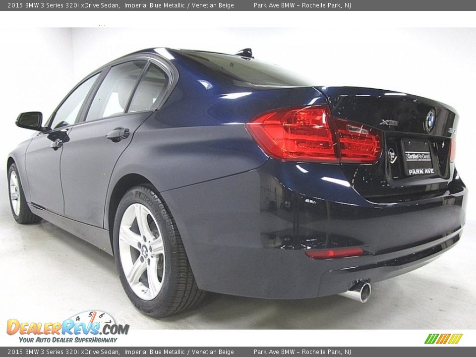 2015 BMW 3 Series 320i xDrive Sedan Imperial Blue Metallic / Venetian Beige Photo #3