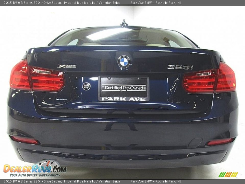 2015 BMW 3 Series 320i xDrive Sedan Imperial Blue Metallic / Venetian Beige Photo #4