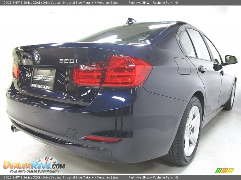 2015 BMW 3 Series 320i xDrive Sedan Imperial Blue Metallic / Venetian Beige Photo #5
