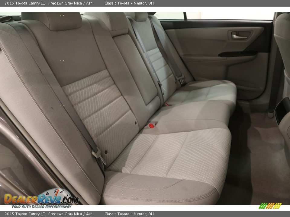 Rear Seat of 2015 Toyota Camry LE Photo #14
