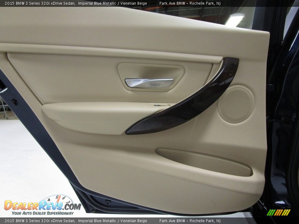 2015 BMW 3 Series 320i xDrive Sedan Imperial Blue Metallic / Venetian Beige Photo #13