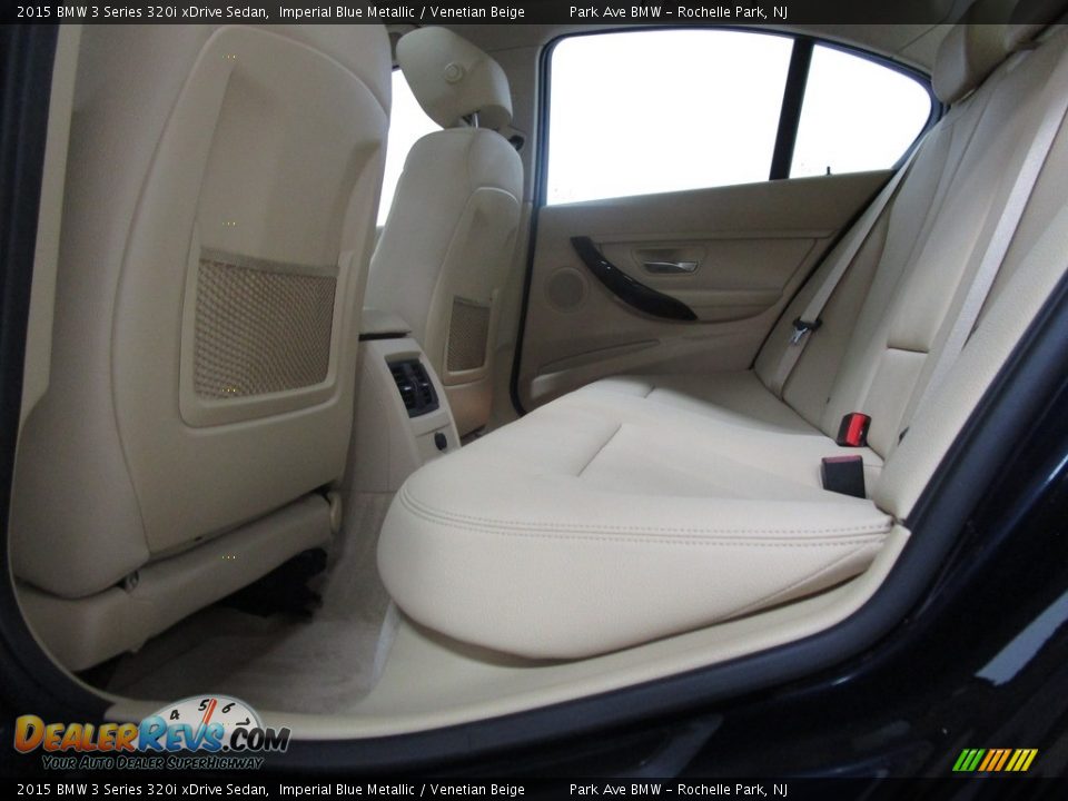 2015 BMW 3 Series 320i xDrive Sedan Imperial Blue Metallic / Venetian Beige Photo #15
