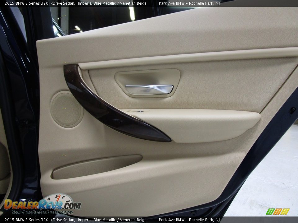 2015 BMW 3 Series 320i xDrive Sedan Imperial Blue Metallic / Venetian Beige Photo #19