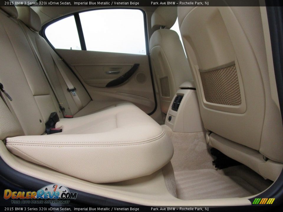 2015 BMW 3 Series 320i xDrive Sedan Imperial Blue Metallic / Venetian Beige Photo #21