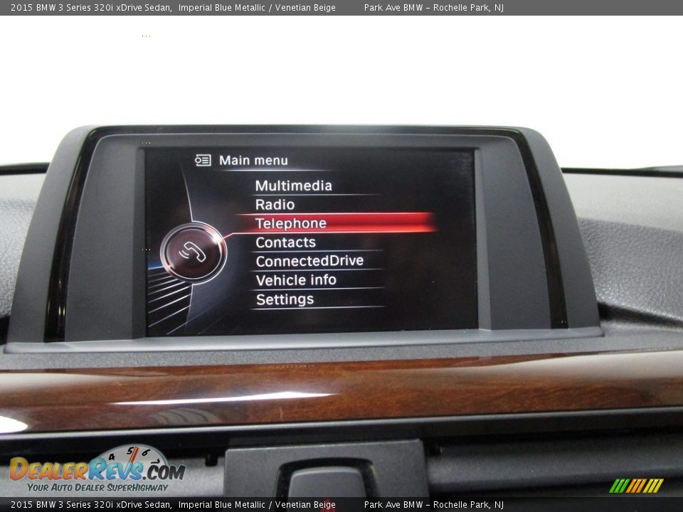 2015 BMW 3 Series 320i xDrive Sedan Imperial Blue Metallic / Venetian Beige Photo #28