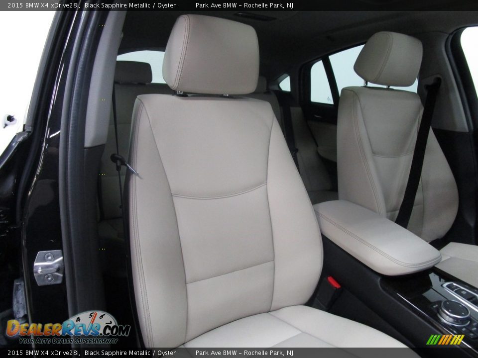 2015 BMW X4 xDrive28i Black Sapphire Metallic / Oyster Photo #17