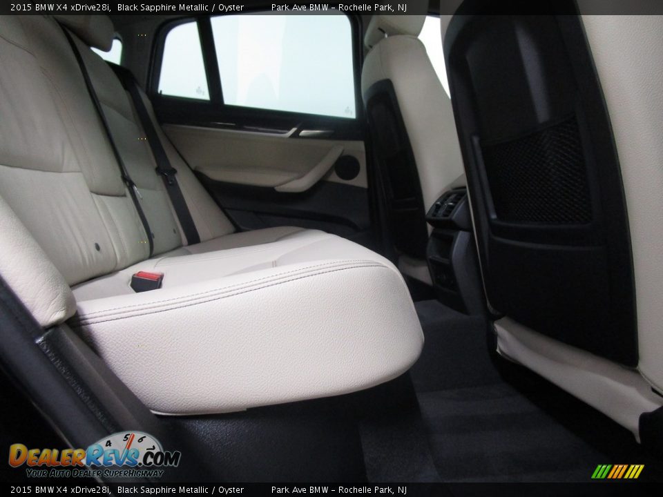 2015 BMW X4 xDrive28i Black Sapphire Metallic / Oyster Photo #21