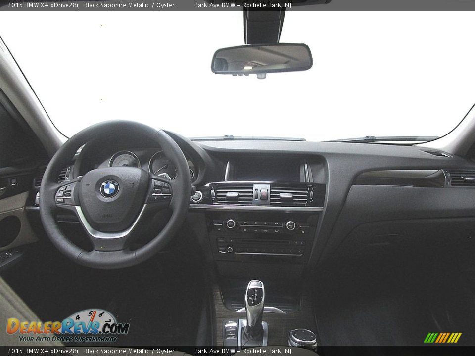 2015 BMW X4 xDrive28i Black Sapphire Metallic / Oyster Photo #25