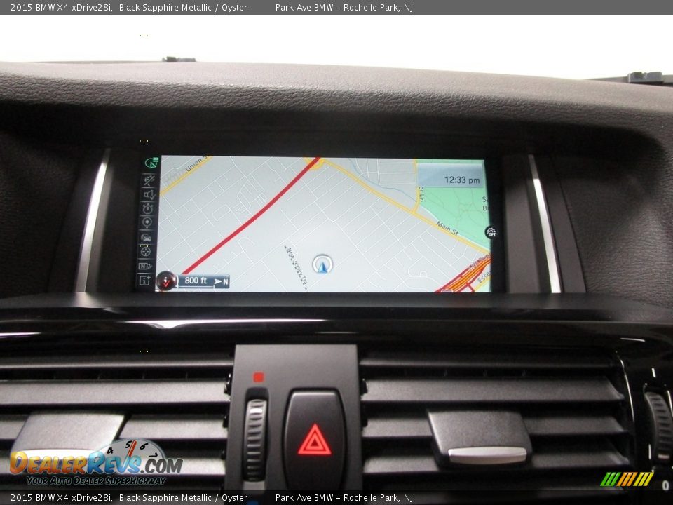2015 BMW X4 xDrive28i Black Sapphire Metallic / Oyster Photo #28