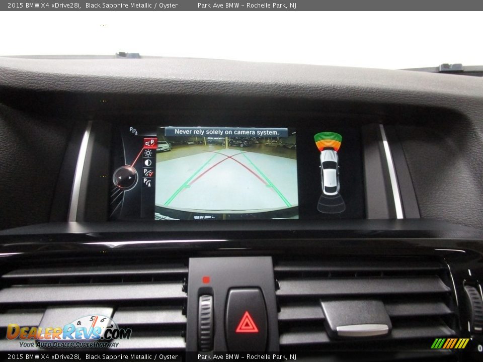 2015 BMW X4 xDrive28i Black Sapphire Metallic / Oyster Photo #29