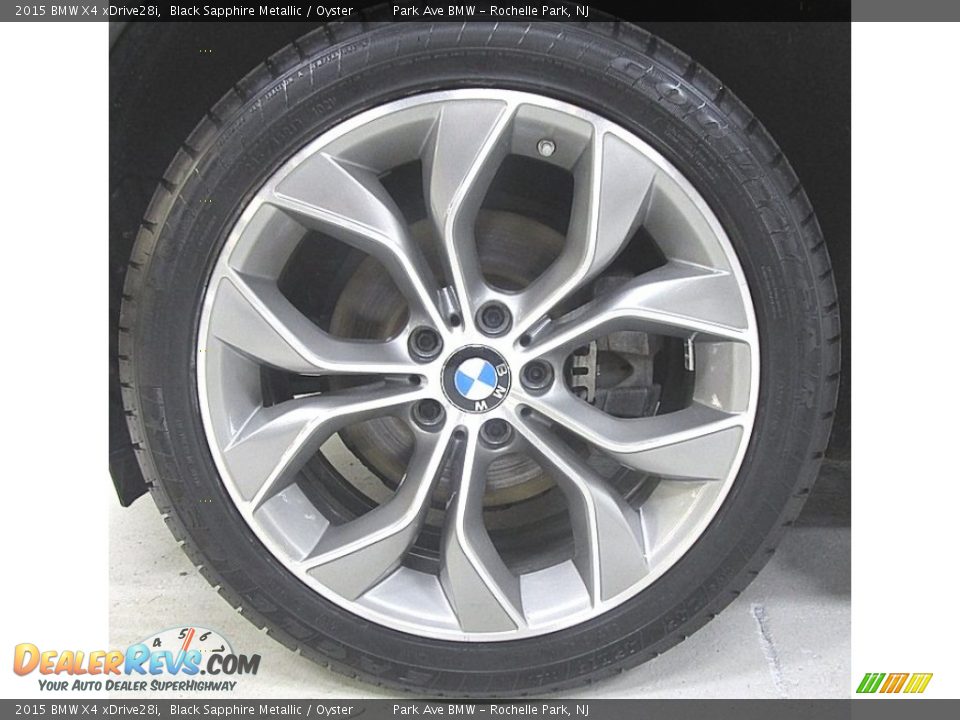2015 BMW X4 xDrive28i Black Sapphire Metallic / Oyster Photo #31