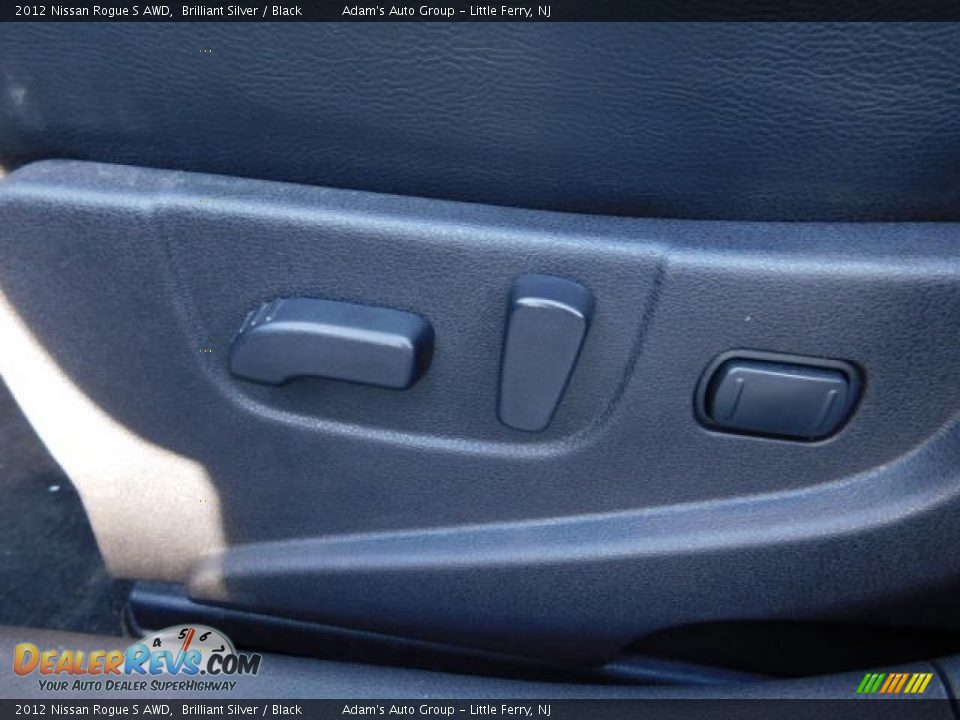 2012 Nissan Rogue S AWD Brilliant Silver / Black Photo #18