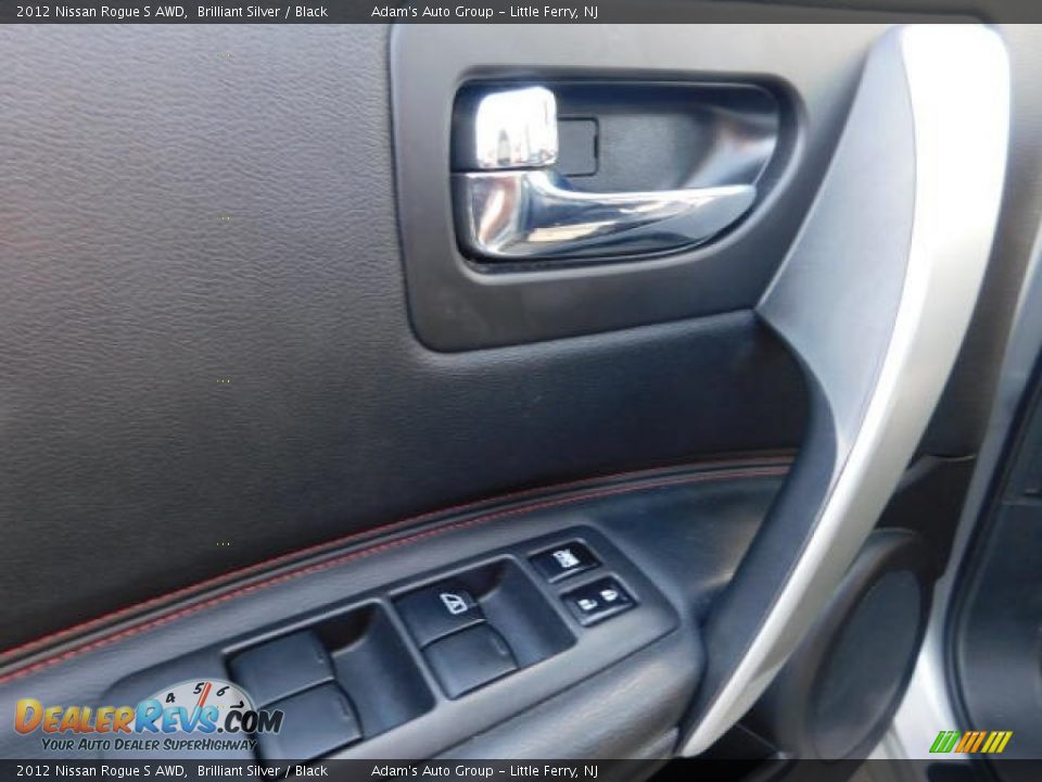 2012 Nissan Rogue S AWD Brilliant Silver / Black Photo #20