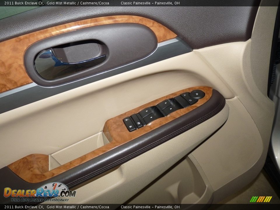 2011 Buick Enclave CX Gold Mist Metallic / Cashmere/Cocoa Photo #11