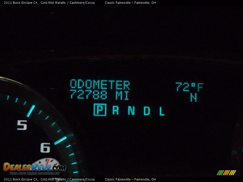 2011 Buick Enclave CX Gold Mist Metallic / Cashmere/Cocoa Photo #15