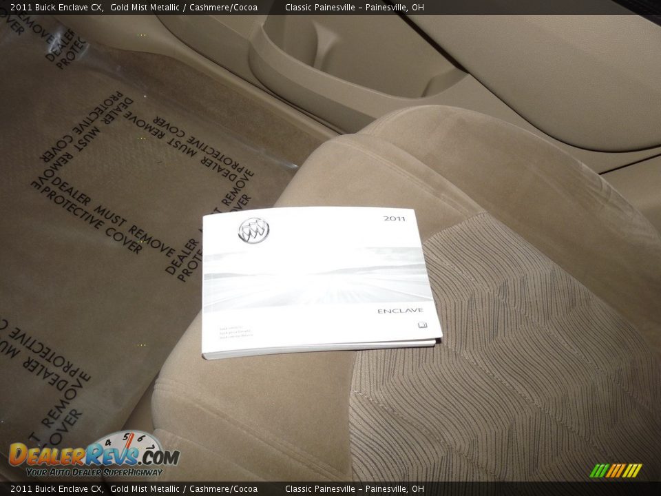 2011 Buick Enclave CX Gold Mist Metallic / Cashmere/Cocoa Photo #17