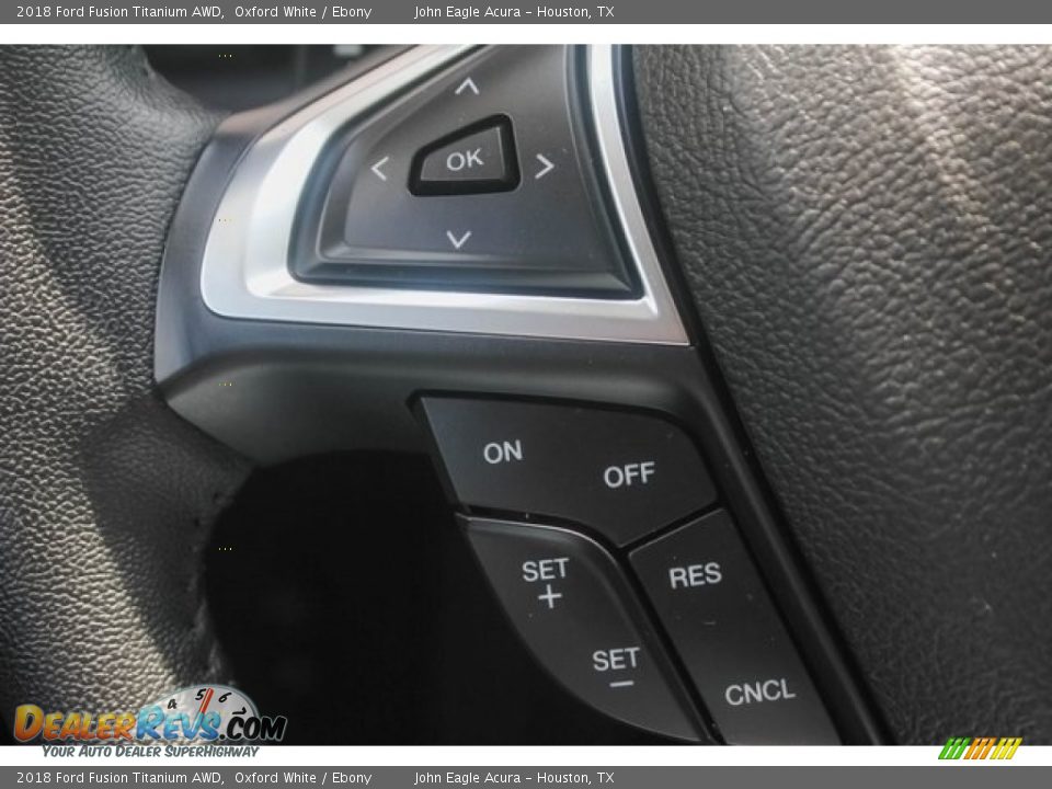 Controls of 2018 Ford Fusion Titanium AWD Photo #33